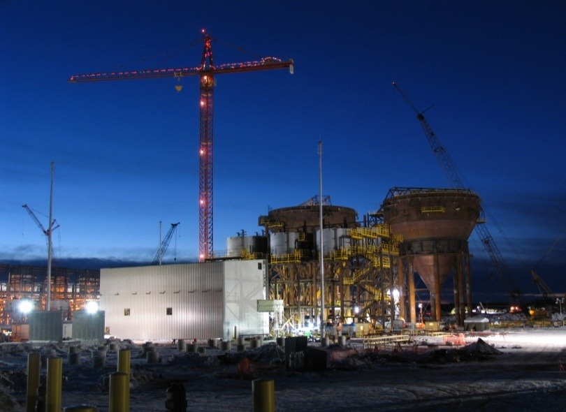 CNRL Horizon Extraction Plant · historical project photograph.