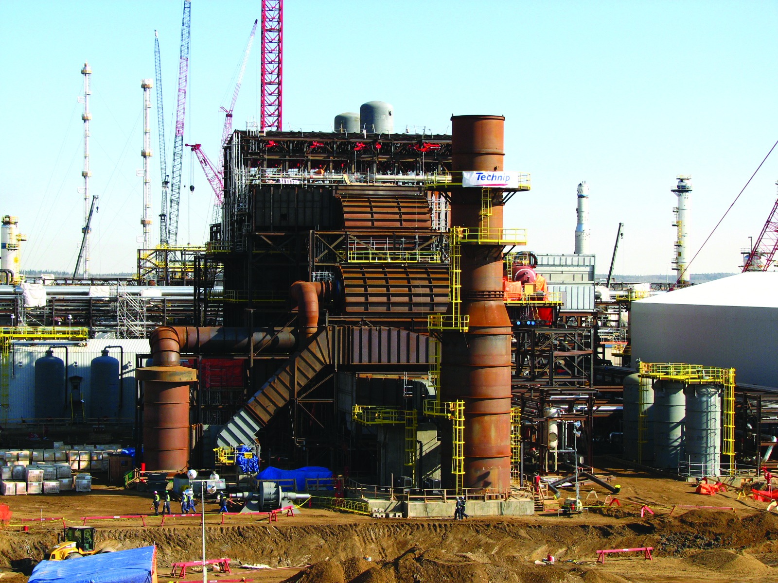 CNRL Horizon Hydrogen Plant · historical project photograph.
