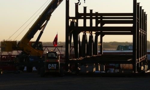 Formosa Point Comfort Modules · historical project photograph.