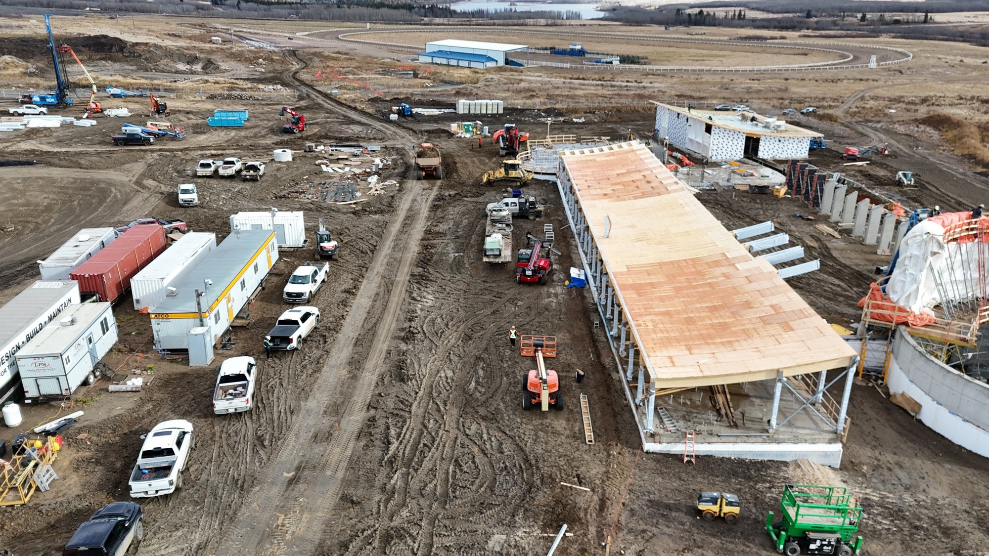 Frog Lake community-facility construction · 28 October 2025.