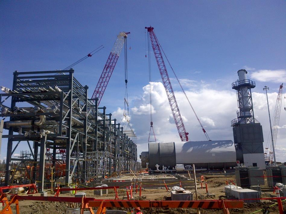 Imperial Oil Nabiye · heavy-lift installation work.