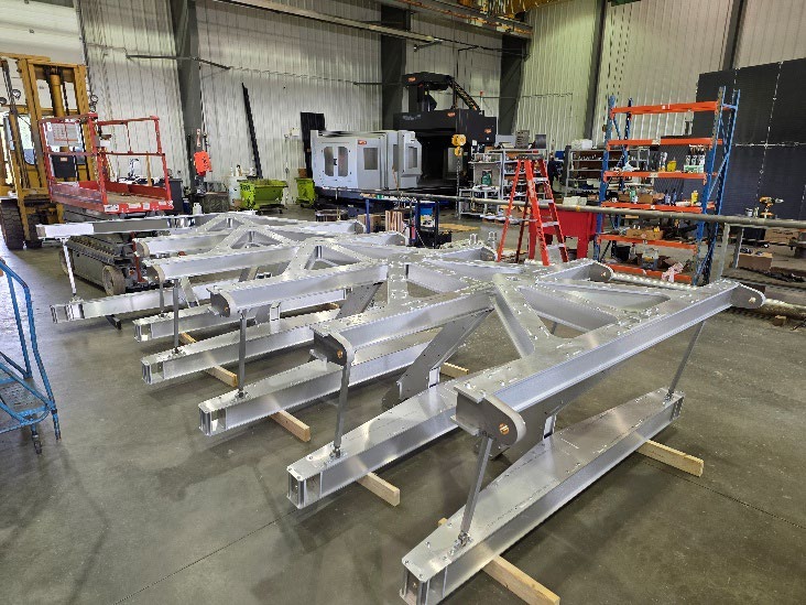 Pathfinder solar · fabrication reference photograph.